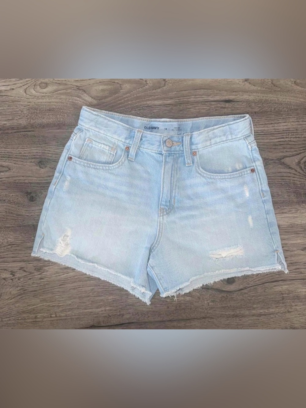 Old Navy Light Wash High-Rise Women's Denim Shorts
